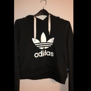 Women’s black Adidas sweatshirt